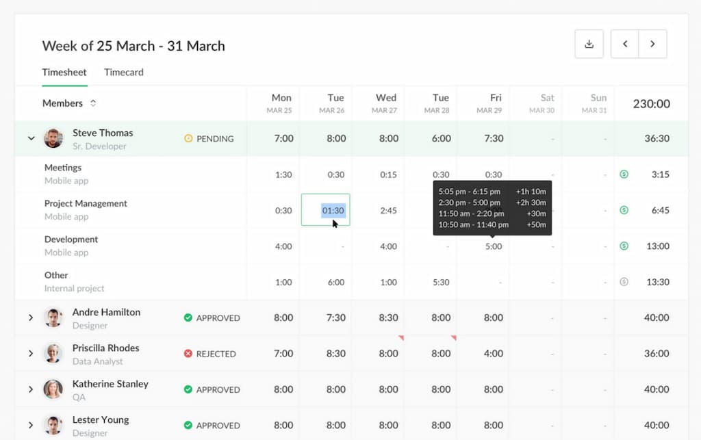 TMetric Invoice